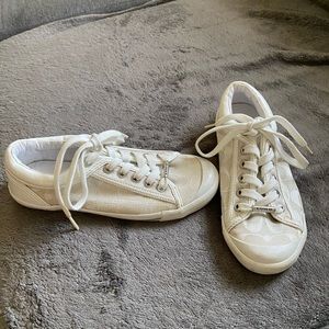Coach sneakers white leather